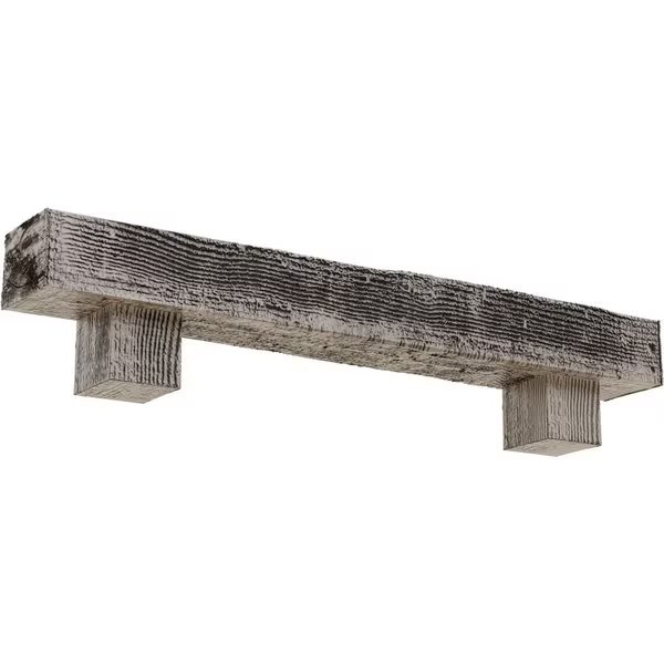 Kit w/ Alamo Corbels, Burnished Pine, 8